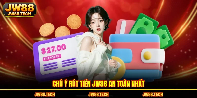 Chú ý rút tiền JW88 an toàn nhất