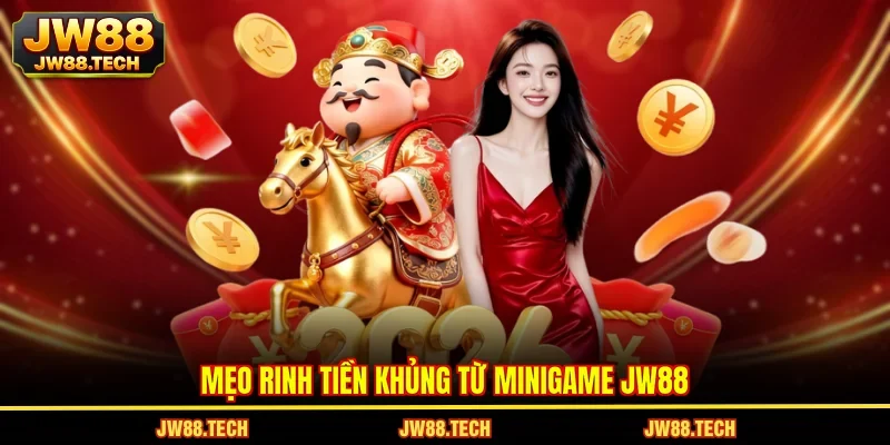 Mẹo rinh tiền khủng từ minigame JW88