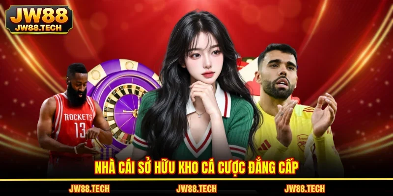 Nhà cái sở hữu kho cá cược đẳng cấp