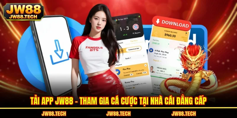 Tải App JW88 - Tham Gia Cá Cược Tại Nhà Cái Đẳng Cấp